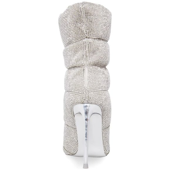 Steve Madden NIB Cloak-R Puffer Stiletto Booties - Picture 3 of 5